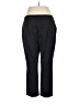 dalia Solid Black Dress Pants Size XL - photo 2