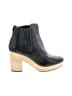 Madewell 100% Leather Black Ankle Boots Size 9 1/2 - photo 1