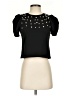 BCBGeneration Black Short Sleeve Top Size XXS - photo 1