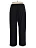 NY Collection Solid Black Casual Pants Size 2X - photo 2