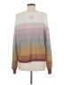 Hayden Color Block Tan Pullover Sweater Size M - photo 2