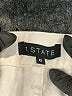 1.State Solid White Denim Skirt Size 6 - photo 4