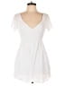 Hollister 100% Viscose White Romper Size M - photo 1