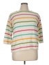 Gudrun Sjödén Stripes White Pullover Sweater Size XL - photo 1