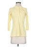 L.L.Bean Yellow 3/4 Sleeve Polo Size XS - photo 1