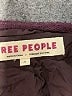 Free People 100% Viscose Burgundy Jacket Size M - photo 7