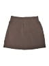 Apana Solid Brown Casual Skirt Size L - photo 2