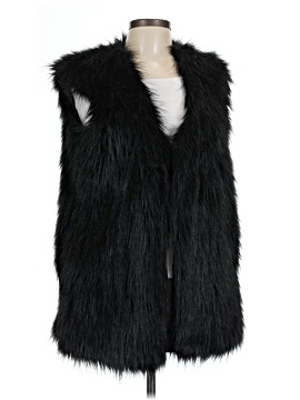 Halston Heritage Faux Fur Vest (view 1)