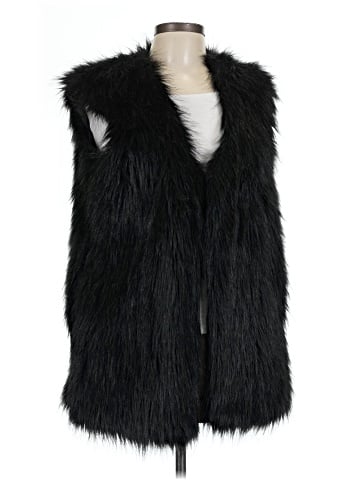 Halston Heritage Faux Fur Vest (view 1)