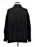 Unbranded 100% Polyester Black Long Sleeve Blouse Size XL - photo 2