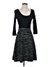Emmelee Animal Print Black Cocktail Dress Size S - photo 1