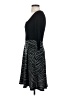 Emmelee Animal Print Black Cocktail Dress Size S - photo 5