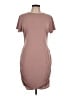 Express Solid Brown Casual Dress Size L - photo 1