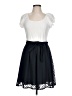 Shein 100% Polyester White Casual Dress Size L - photo 1