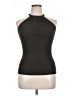 Michael Kors Black Brown Sleeveless Blouse Size 10 - photo 1