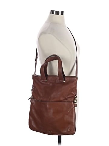 Fossil Leather Satchel (view 2)
