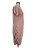 Express Solid Brown Casual Dress Size L - photo 4