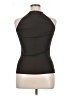 Michael Kors Black Brown Sleeveless Blouse Size 10 - photo 2