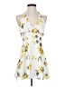 Superdown 100% Polyester Floral Yellow Cocktail Dress Size S - photo 1