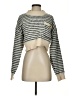 Pol 100% Polyester Houndstooth Ivory Pullover Sweater Size S - photo 1