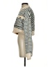 Pol 100% Polyester Houndstooth Ivory Pullover Sweater Size S - photo 5
