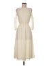 ASOS 100% Polyester Ivory Casual Dress Size 0 - photo 1