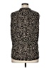 Beacon Animal Print Black Sleeveless Blouse Size 1X - photo 2