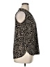 Beacon Animal Print Black Sleeveless Blouse Size 1X - photo 4