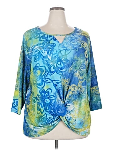 Ruby Rd. 3/4 Sleeve Blouse (view 1)