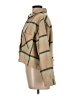 For The Republic 100% Polyester Plaid Tan Jacket Size L - photo 5