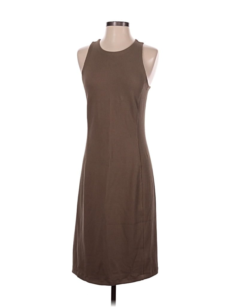 Pre-owned Athleta Casual Dress In Brown