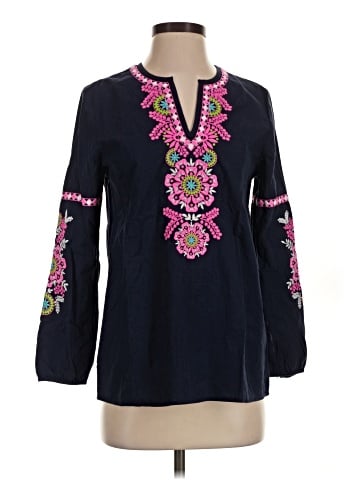Lilly Pulitzer Long Sleeve Blouse (view 1)
