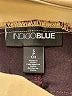 Indigo Blue Burgundy Jeggings Size Sm Maternity - photo 6