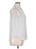 Who What Wear 100% Polyester Stripes White Sleeveless Blouse Size XL - photo 4