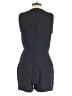 H&M 100% Polyester Solid Black Romper Size 10 - photo 2
