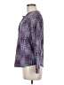 Emily Daniels Purple Long Sleeve Blouse Size M - photo 5