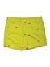 J.Crew 100% Cotton Hearts Green Shorts Size 6 - photo 1