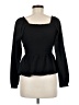 Old Navy Black Long Sleeve Blouse Size M - photo 2