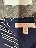 Pale Sky 100% Polyester Black 3/4 Sleeve Blouse Size L - photo 7