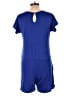 Unbranded Solid Blue Romper Size M - photo 2