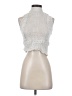 Zara Silver Sleeveless Blouse Size S - photo 1