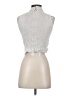 Zara Silver Sleeveless Blouse Size S - photo 2