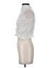 Zara Silver Sleeveless Blouse Size S - photo 5