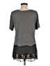 Joe Fresh Gray Short Sleeve Top Size M - photo 2