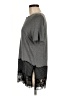 Joe Fresh Gray Short Sleeve Top Size M - photo 5
