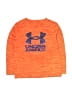 Under Armour 100% Polyester Orange Long Sleeve Top Size 3T - photo 1