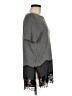 Joe Fresh Gray Short Sleeve Top Size M - photo 4
