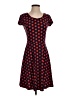 MICHAEL Michael Kors Polka Dots Red Casual Dress Size XS - photo 1