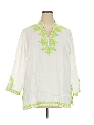 Susan Bristol 3/4 Sleeve Blouse (view 1)