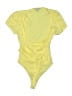 Haute Monde Yellow Bodysuit Size S - photo 1
